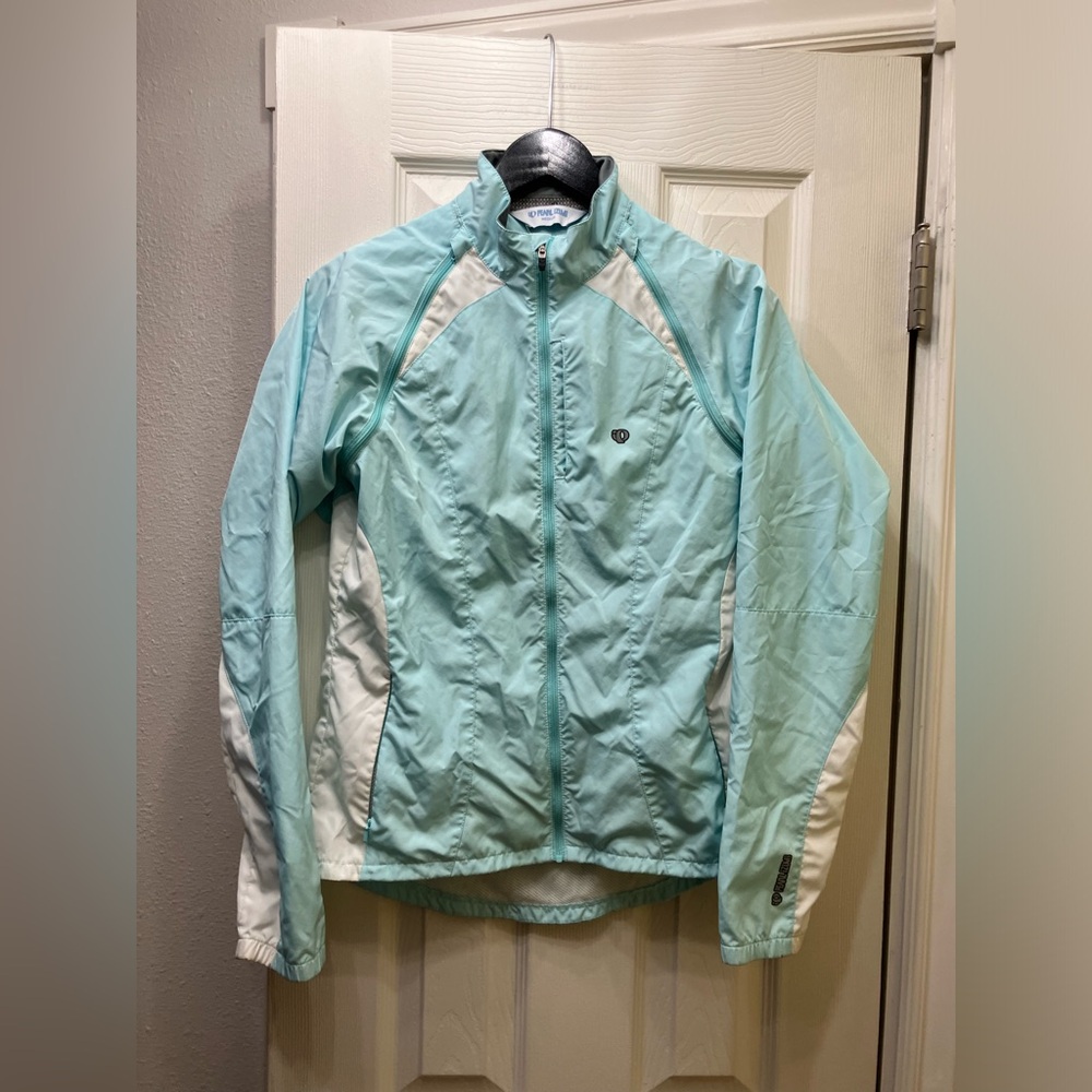 Pearl Izumi Light Blue Rain Jacket Women’s